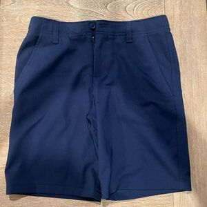 Under Armour Performance Youth Shorts - Navy Blue